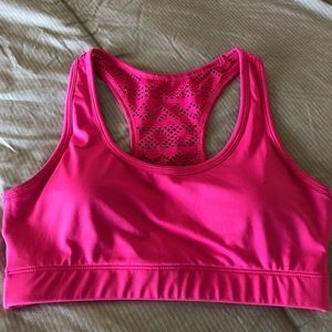 Zyia Hot Pink Bomber Bra
